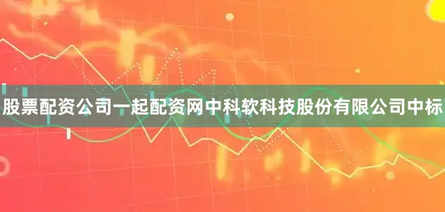 股票配资公司一起配资网中科软科技股份有限公司中标